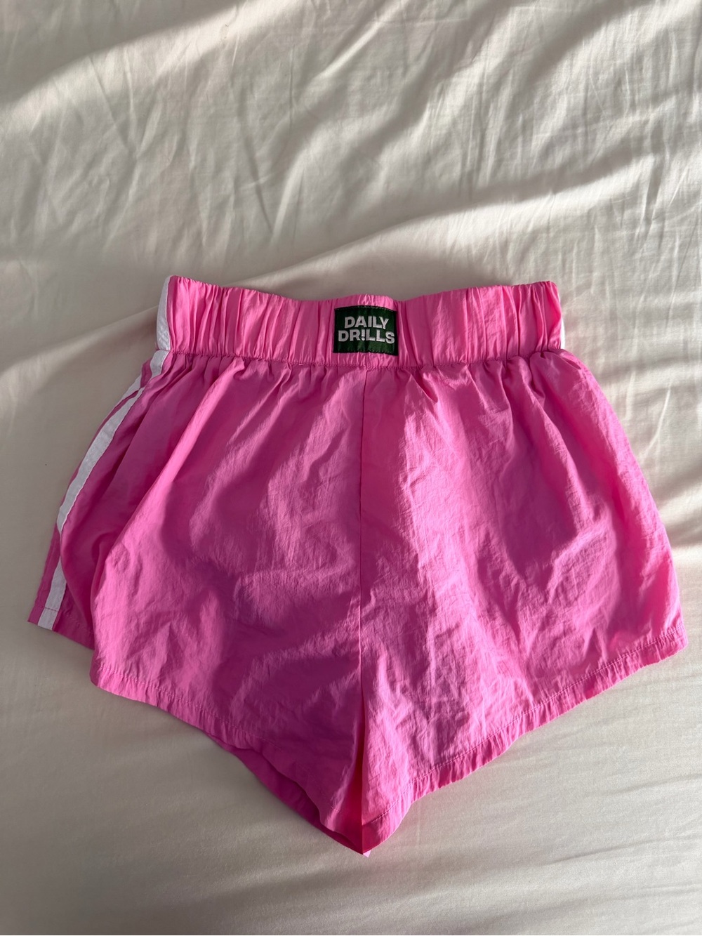 Daily drills pink athletic shorts Xs